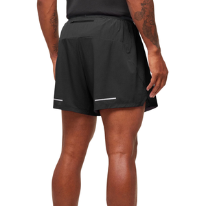 Pantalones Cortos Deportivos para Hombre, 5 Pulgadas, Ligeros, para Gimnasio, Entrenamiento, Running, Color Negro - Product Image 2