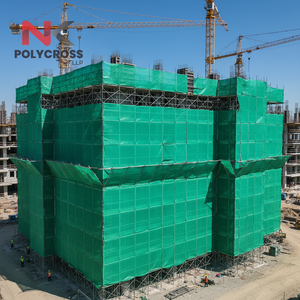 Lona de Andamio Reforzada de Alta Resistencia para la Seguridad de los Trabajadores y Protección de Materiales, Cubierta de Red de Andamio de HDPE Resistente a los Rayos UV - Product Image 3