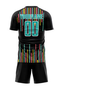 Tenue de football professionnelle sublimée, maillot et short de foot pour hommes, prête pour les tournois - Product Image 6