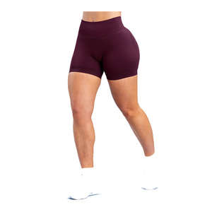 AMAZOP INDUSTRIES Seamless Women's High Waist Thin <b>Leggings</b> <b>Patterned</b> Stretch Breathable Quick Dry Spandex Knitted Yoga Cycling - Product Image 4