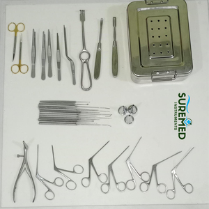 Ensemble d'instruments professionnels de tympanoplastie pour les interventions chirurgicales micro-auriculaires ORL - Product Image 5