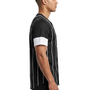 เสื้อเบสบอลผู้ชายที่กำลังมาแรงในตอนนี้ วัสดุที่ระบายอากาศได้ดีและน้ำหนักเบาสำหรับการเล่นกีฬากลางแจ้ง - Product Image 5