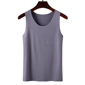 เสื้อกล้ามคอกลมผู้หญิงไซส์ใหญ่ ผลิตจากโพลีเอสเตอร์ 100% เป็นมิตรต่อสิ่งแวดล้อม สีพื้น สำหรับฤดูร้อน ไม่มีแขน - Product Image 1