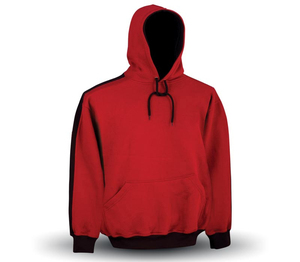Unisex Gray Hooded Zipper <b>Sweatshirt</b> Regular Fit Casual Fleece Knitted Autumn Wear - Product Image 4