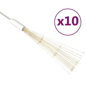 10pcs extérieur blanc chaud 7.9 \ "lumières de noël avec 1400LED style pétard - Product Image 2