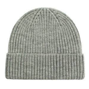 Gorros de Punto Jacquard Acrílicos Lisos de Alta Calidad Unisex al por Mayor, Gorros de Invierno Cálidos Ajustables Personalizados - Product Image 1