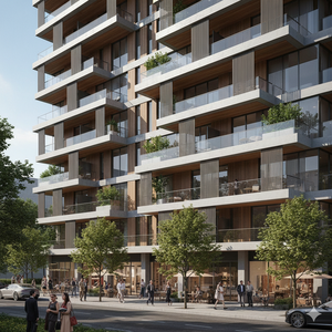 Meubles de cuisine modulaires modernes sans cadre de style européen, personnalisés par JY Project, fournisseur vietnamien, prêts à assembler, avec robinet en acrylique - Product Image 1