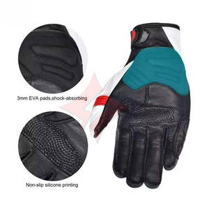 Gants de moto unisexes en cuir véritable, respirants, imperméables, compatibles écran tactile, coupe-vent et thermiques, pour sports de ski en extérieur - Product Image 3
