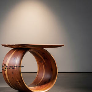 เก้าอี้เหล็กดีไซน์ทันสมัยพร้อมฐานวงแหวนศิลปะ เก้าอี้ทรงประติมากรรมสุดหรูสำหรับบ้าน โรงแรม และตกแต่งภายใน - Product Image 2