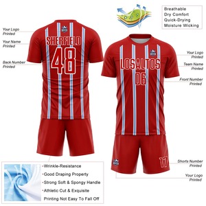 Uniforme de Fútbol Personalizado con Sublimación Completa, Camisetas de Fútbol para Hombres y Niños, Traje de Entrenamiento para Clubes y Equipos de Fútbol - Product Image 3