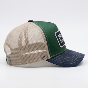 Custom 3D Embroidered Patch Trucker Hat Vintage Mesh <b>Snapback</b> <b>Cap</b> Adjustable Two Tone Baseball Hat Outdoor Casual Fashion - Product Image 3