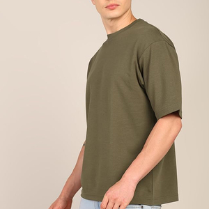 Camiseta de Hombre de Alta Calidad, 100% Algodón Orgánico, Corte Regular, Tejido Grueso de 320 g/m², Manga Corta, Ecológica, Transpirable, Estilo Urbano - Product Image 2