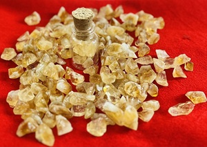 Cristal natural para joyería y decoración del hogar, chips de gemas semipreciosas, aventurina amarilla, de consignantes indios. - Product Image 4