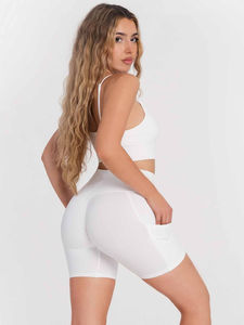 Shorts Deportivos para Mujer, Diseño Estampado, Ajuste Delgado, Transpirables, Suaves, Elásticos, Cómodos, para Verano, Entrenamiento, Casual, Ropa Deportiva - Product Image 3