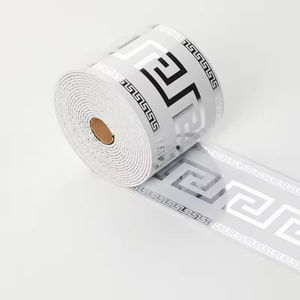 Self Adhesive Marble <strong>Border</strong> Trim Decorative <strong>Wall</strong> Waist Line Easy Install Accent Strip for Kitchen Bathroom Interior <strong>Wall</strong> - Product Image 3