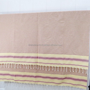 Serviette décorative en coton tissé à la main pour spa et centres de villégiature, motif jacquard, hammam turc - Product Image 6