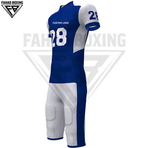 Camiseta y Pantalones Cortos de Fútbol Americano de Manga Corta en Verde y Amarillo, para Entrenamiento y Partidos, Tallas Grandes, Poliéster - Product Image 5