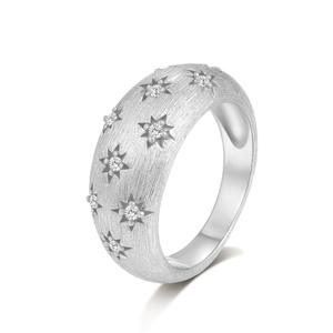 ZAWO HOUSE แหวนเงิน 925 ประดับมอยส์ซาไนต์ทรงบาแกตต์ ดีไซน์หรูหราทันสมัย เหมาะสำหรับทั้งชายและหญิง ใช้ในงานแต่งงานหรืองานเลี้ยง - Product Image 2