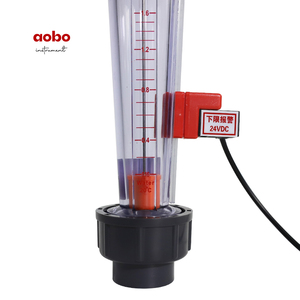 Cơ khí nhựa giá rẻ kháng hóa chất 4-20 ma mặt bích kết nối 2 inch Flow Meter các loại rotameter - Product Image 2