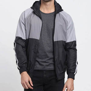 <b>Men</b> Hooded Lightweight Windbreaker <b>Jacket</b> Casual Outdoor Waterproof Soft Comfortable Regular Fit Fashion Everyday Outerwear - Product Image 1