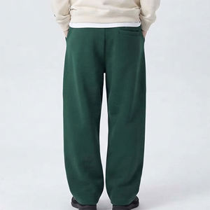 Nuevo Artículo: Pantalones Deportivos de Algodón para Hombre, Corte Ancho, Cintura Elástica con Cordón, Estilo Casual Holgado y Transpirable para Otoño, con Bolsillos Laterales - Product Image 2