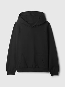 เสื้อฮู้ดแบบยูนิเซ็กซ์ ผ้าฝ้าย 100% เฟรนช์เทอร์รี่ สีพื้น มีกระเป๋า ดีไซน์ลำลอง ใส่ได้ในฤดูใบไม้ร่วง ทรงโอเวอร์ไซส์ ความยาวปกติ - Product Image 5