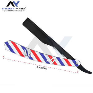 มีดโกนหนวดแบบตัดคอสำหรับร้านเสริมสวยแบบปรับได้มีดพับสำหรับทำผมและใบหน้า - Product Image 5