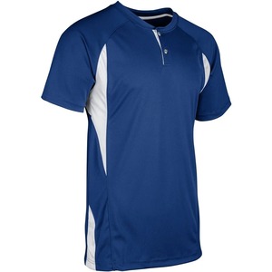 Custom Baseball Jersey <b>Men's</b> Button <b>Henley</b> Performance <b>Shirt</b> Quick Dry Polyester Softball Training Team Uniform - Product Image 4