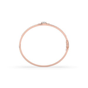 Luxeshine Women's 3.25Ct Lab Grown Diamond Round Brilliant Cut 14KT/10KT <b>Gold</b> Bracelet for Party Wedding & Engagement Gifts - Product Image 5