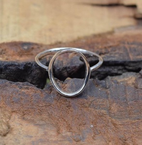 925 Sterling Silver Oval Gemstone <b>Statement</b> <b>Ring</b> Religious Christian Jewelry for Men Women - Product Image 3