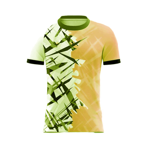 Crew Neck Regular Fit Polyester Sportswear High Quality Activewear for <b>Training</b> Adults Shirts & Tops Short Sleeve Sports Jersey - Product Image 1