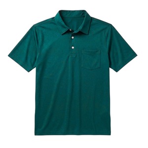 Chemise à manches courtes unie pour homme, 100 % coton jersey tricoté, boutonnée, décontractée, longueur standard - Product Image 5