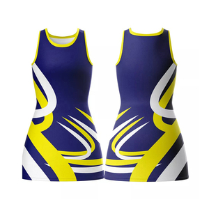 Uniforme de Netball Personalizado de Manga Corta con Estampado, 100% Poliéster, Secado Rápido, Transpirable, Venta Directa de Fábrica - Product Image 5