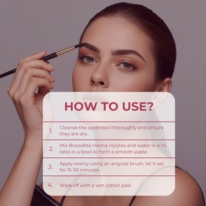 Meilleur prix Kit de poudre de henné à sourcils multicolores Henné à sourcils semi-permanent avec étiquetage privé disponible - Product Image 6