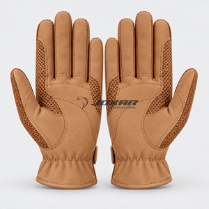 Gants d'équitation flexibles conçus avec des surfaces antidérapantes texturées, un soutien confortable du poignet et une construction respirante - Product Image 3