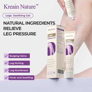 Crema Calmante para Piernas Kreain Nature 50g, Refrescante, No Irritante, Hecho en China, Uso Diario - Product Image 4