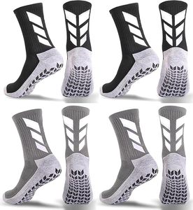 Anti <b>Slip</b> Grip Soccer Socks Breathable Crew Athletic Socks Custom Logo Sports Socks for Men Teens - Product Image 1