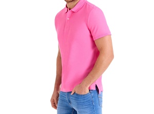 T-shirt de golf pour homme à manches courtes, 100 % coton, anti-plis, avec poche, décontracté, haute qualité, produit le plus vendu - Product Image 4