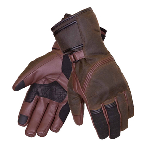 Gants de moto en cuir pour sports de plein air, coupe-vent, à manches longues, compatibles écran tactile, pour homme et femme - Product Image 1