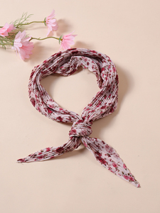 Fashion Women's Solid Polyester Custom Printed Square <b>Scarf</b> Bandana-High Quality Outdoor Casual Soft Bandana Casual Style - Product Image 3