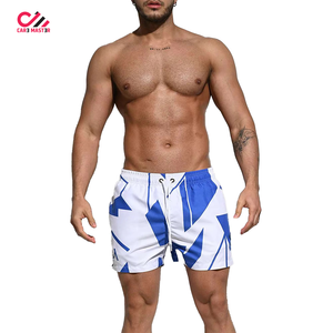 Wholesale <b>Men</b> Beach Shorts Custom Logo Quick Dry Swim <b>Trunks</b> Comfortable Summer Shorts Lightweight Casual Wear <b>for</b> Swimming - Product Image 1