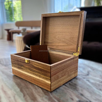 Caja de Joyería de Madera de Lujo con Acabado Pintado y Pulido, Diseño de Arte Folclórico para Uso con Artículos de Colección - Diseños Personalizados para Venta al Por Mayor