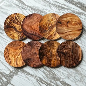 Wooden <b>Coaster</b> <b>Heat</b> Resistant Drink <b>Coasters</b> for Coffee Tea and Dining Table Use <b>Coaster</b> Manufacture Decorative Tea <b>Coasters</b> - Product Image 6