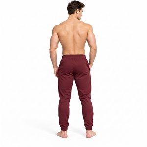 <b>Men's</b> Jogger Pants Drawstring Waist Cuffed <b>Trousers</b> Letter <b>Print</b> Workout Pants <b>Men</b> Cotton Fleece Jogger Pants Fitness <b>Trousers</b> - Product Image 3