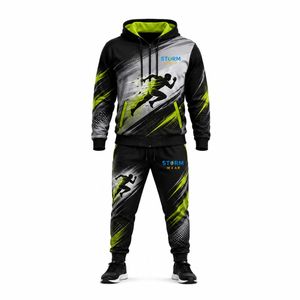 Survêtement de sport haute performance pour clubs et équipes, tenue d'échauffement d'athlétisme OEM, survêtement personnalisé par sublimation pour hommes - Product Image 5