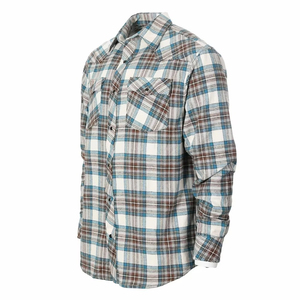 Camisa de Franela para Hombre, Cómoda, a Cuadros, Manga Larga, Informal, Tela Suave Premium para Actividades al Aire Libre, Viajes, Trabajo, Uso Casual - Product Image 2