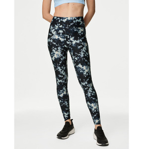Pantalon moulant d'entraînement taille haute pour femmes Leggings froissés sans couture de qualité supérieure pantalon de sport solide au dos en V - Product Image 1