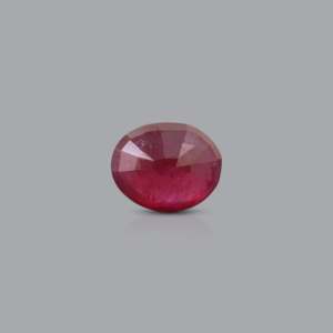 Natural Ruby Loose Gemstone 3.75 Carat Oval Cut 8x10mm AA Quality for Fine Jewelry - Product Image 2