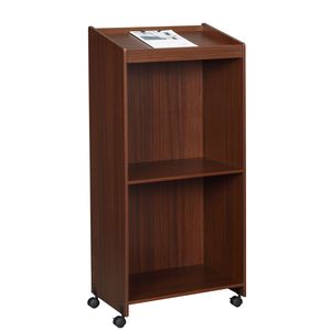 Tavolo da Ufficio Moderno in Legno di Noce con Scomparti Rimovibili - Product Image 2