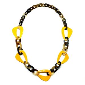 สร้อยคอหนังวัวและเขาควายเคลือบเงาแบบแฟชั่นใหม่โซ่แบบโซ่สำหรับทำเครื่องประดับในโอกาสครบรอบ - Product Image 3